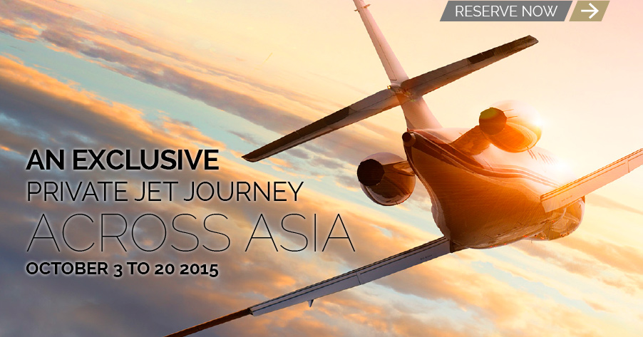 An Exclusive Private Jet Journey Across Asia